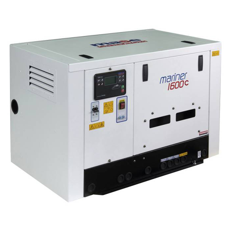Power Equipment mase mariner 1600 s single phase silenced marine generator 153 kw