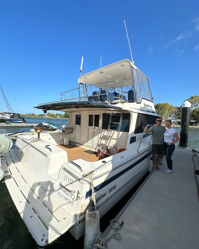 snooks too scimiar 1010 boat with jill and mick