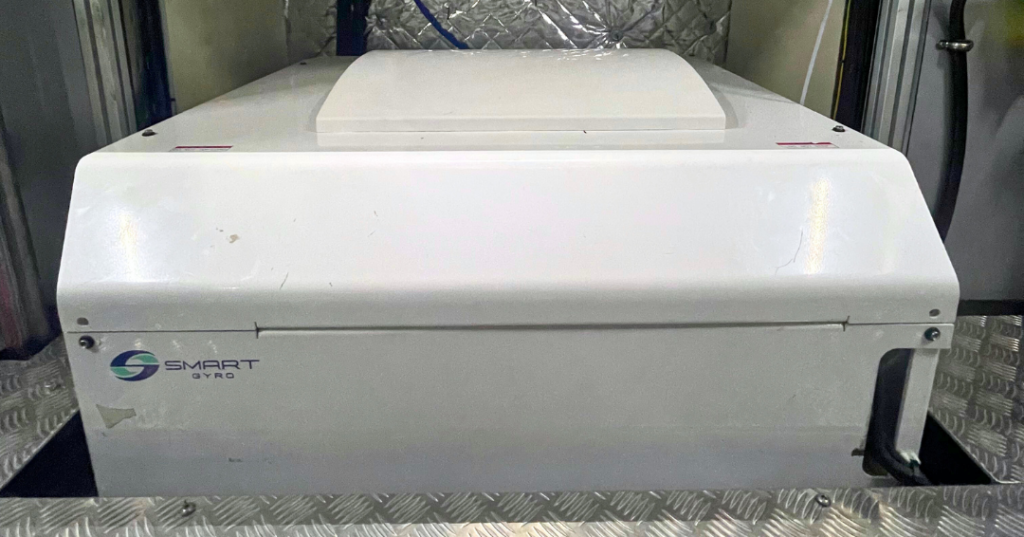 Smartgyro SG80 installation Smartgyro SG80 boat stabilizer installed on The Baia Atlantica 84